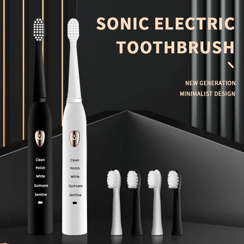 LuxFresh Sonic Electric Toothbrush – 5 Modes for a Superior Clean